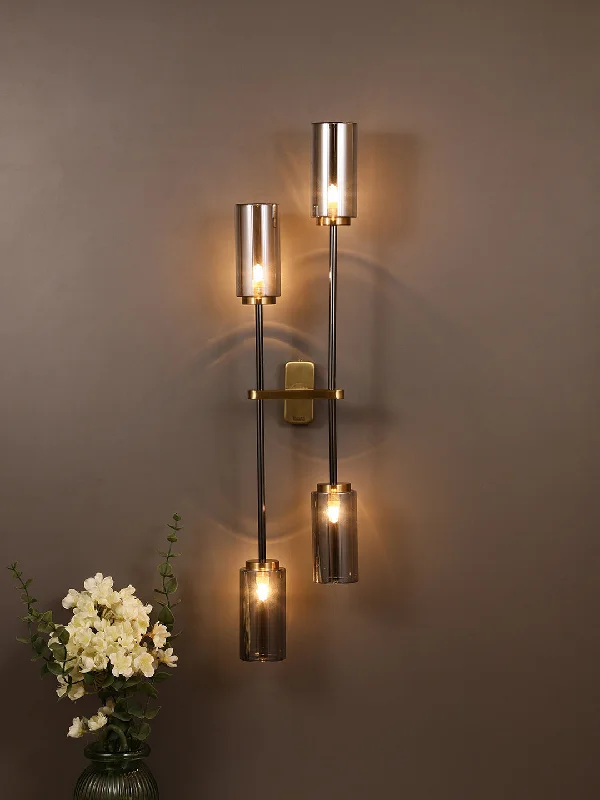 wood wall lamps with natural grain for a warm and organic feelAdele Wall Light