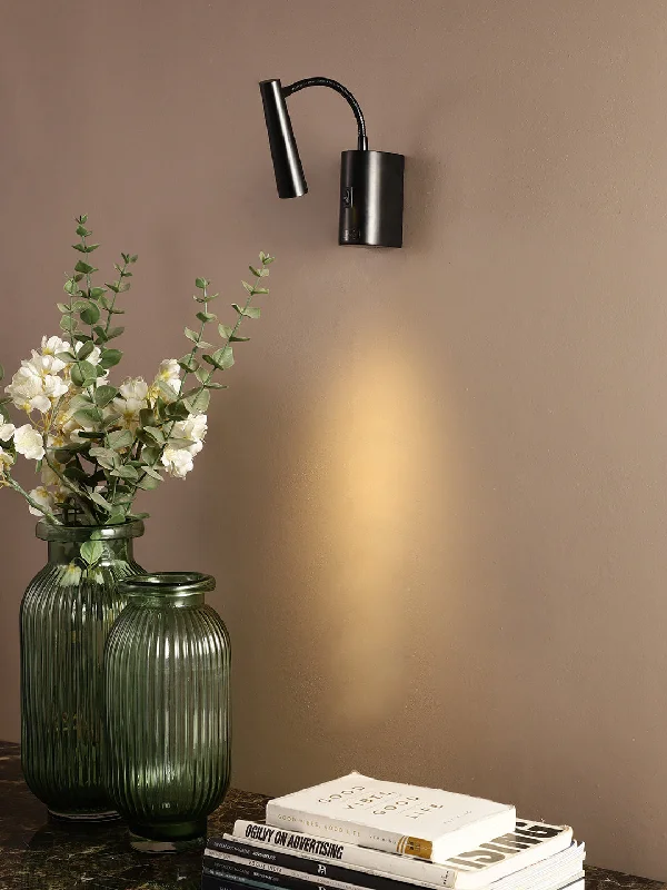 gothic style wall lamps with dark finishes for a mysterious libraryArnel K Wall Light