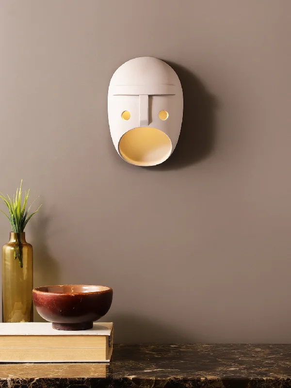 ceramic wall lamps with hand - painted designs for an artistic touchBert Ceramic Wall Light