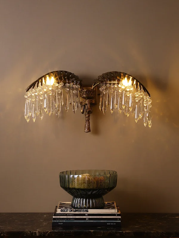 victorian style wall lamps with intricate metalwork for traditional entrywaysCatlyn Wall Light