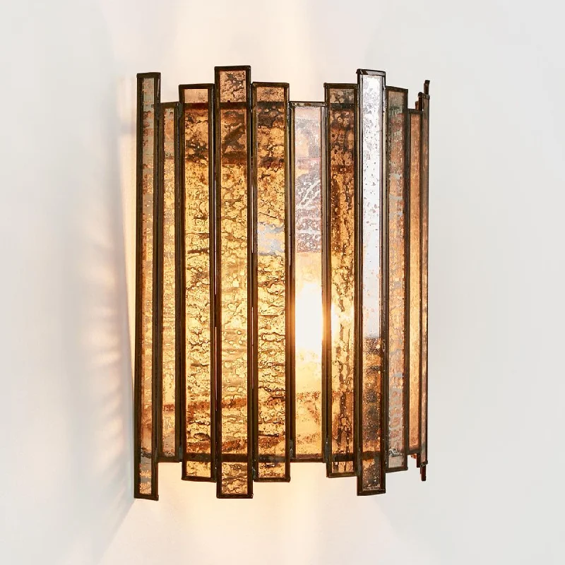 modern minimalist wall lamps for contemporary living roomsMonroe Half Round Wall Light Antique Copper