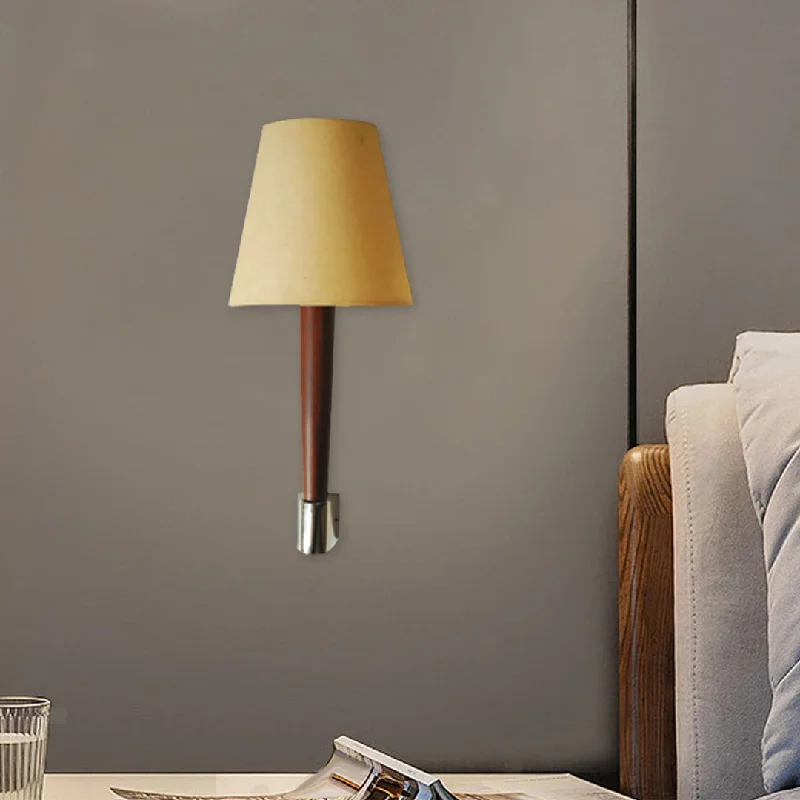 fabric wall lamps with a linen shade for a relaxed and breathable atmosphereOscar