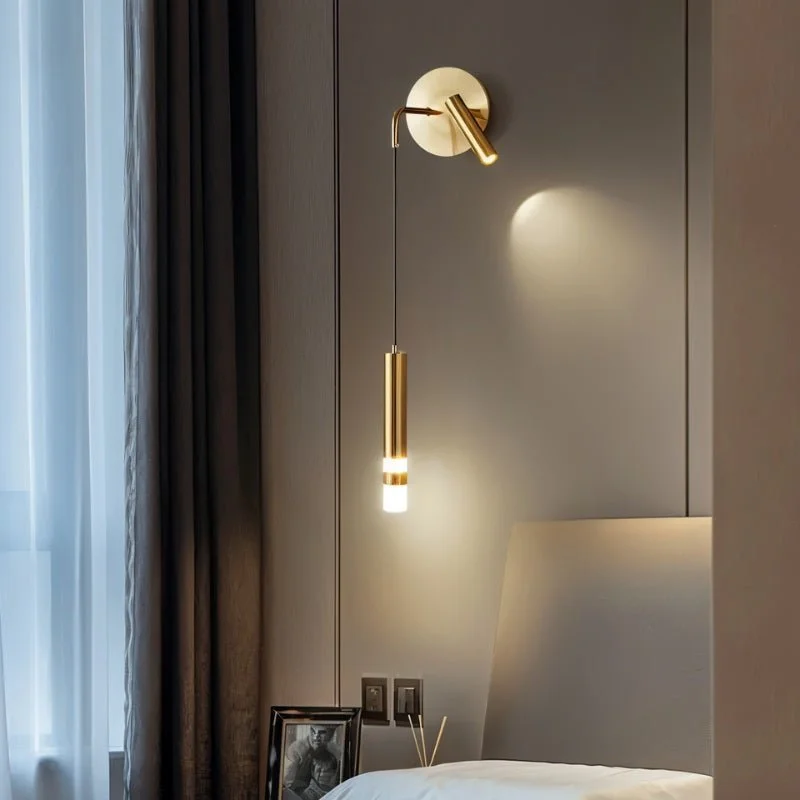 glass wall lamps with frosted glass for soft, diffused lightWashni Wall Lamp