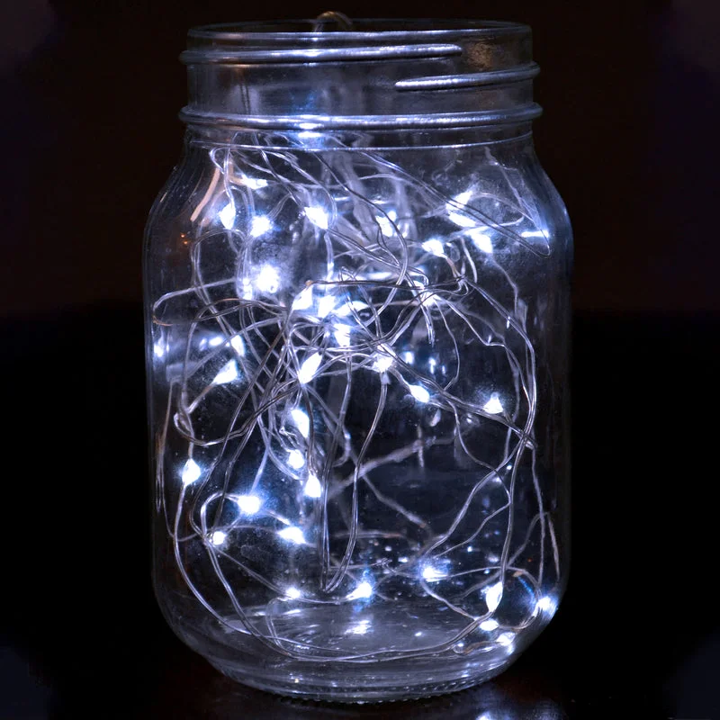 Fairy String Lights for Bedroom DecorCelebrations Micro Cool White Multi Function String Lights 33.33 ft. (Pack of 12)